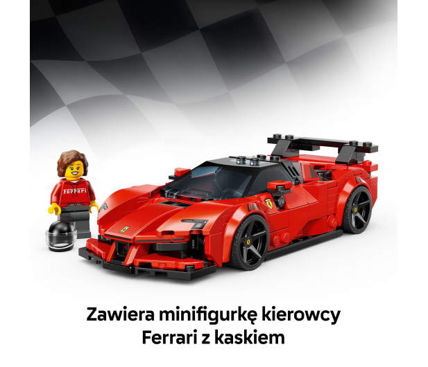 LEGO SPEED CHAMPIONS 77254 Samochód sportowy ferrari sf90 xx stra - 1473590 - zdjęcie 7